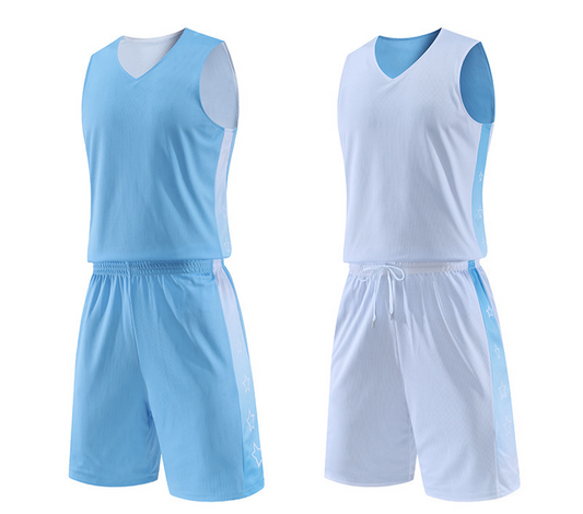 Reversible Basketball Jersey Set For Campus Games
